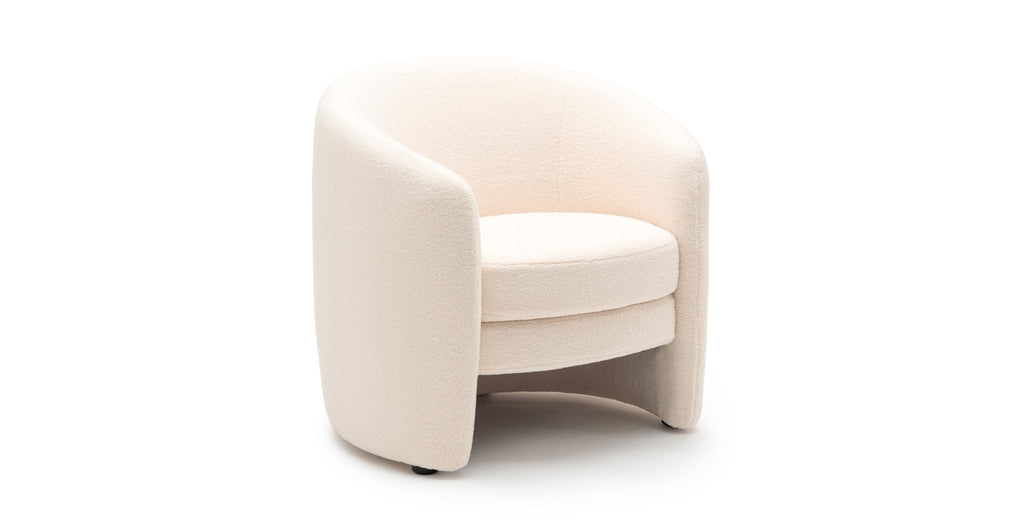 OSLO ACCENT CHAIR - CREAM - THE LOOM COLLECTION
