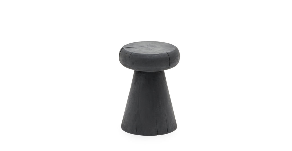 TOTEM STOOL - CHARCOAL - THE LOOM COLLECTION