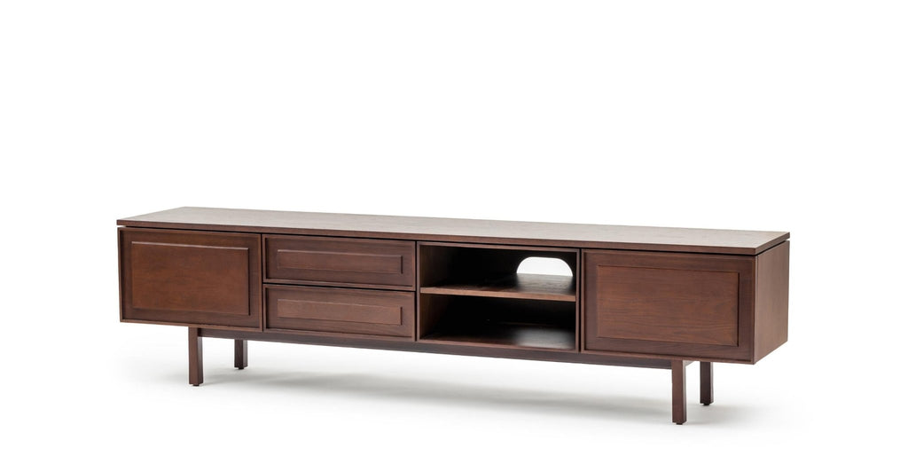 YORKE 220 ENTERTAINMENT UNIT - SMOKED OAK - THE LOOM COLLECTION
