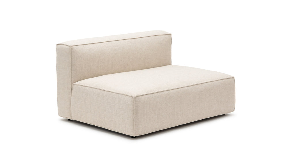 BAKER 2 SEATER ARMLESS MODULE - OATMEAL - THE LOOM COLLECTION
