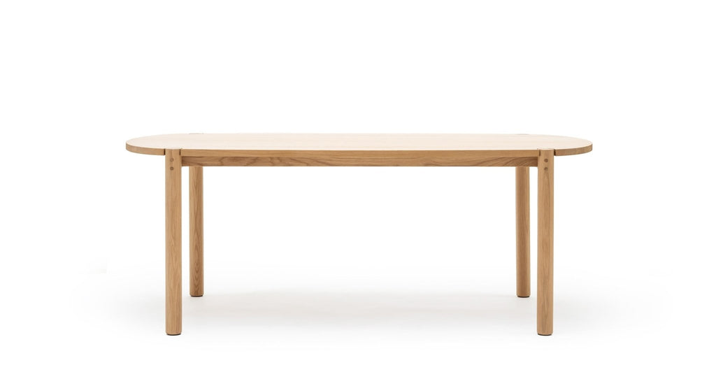 COVE OVAL DINING TABLE - LIGHT OAK - THE LOOM COLLECTION