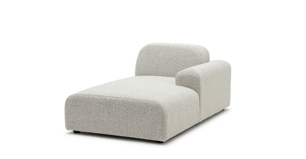 ELLERY RIGHT CHAISE MODULE - SALT & PEPPER - THE LOOM COLLECTION