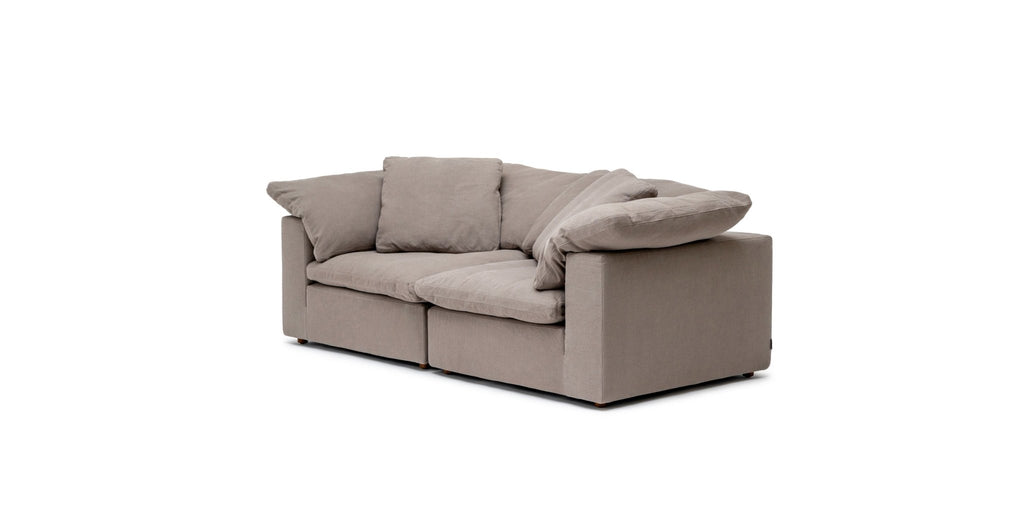 FEATHER CLOUD SMALL SOFA - MINERAL - THE LOOM COLLECTION