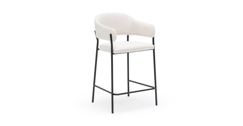 FRANCO COUNTER CHAIR - ECRU - THE LOOM COLLECTION