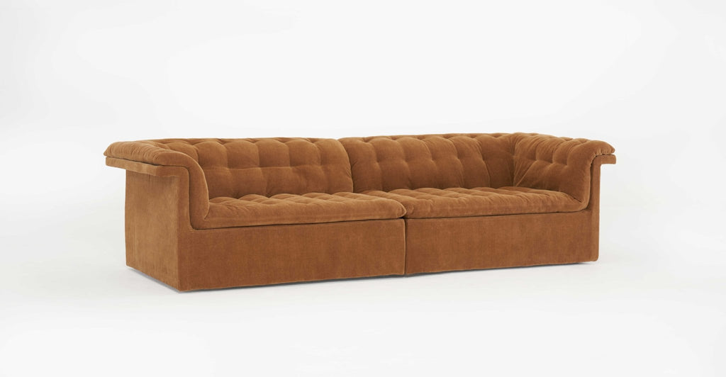 Furrow Sofa - Sahara Auric - THE LOOM COLLECTION