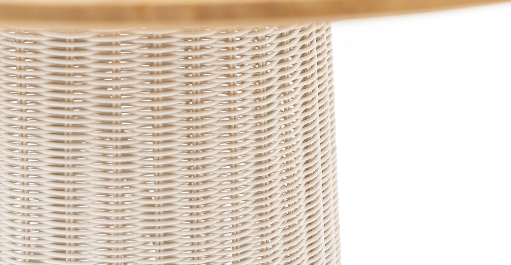 GIRONA BISTRO TABLE - HONEY & CHALK - THE LOOM COLLECTION