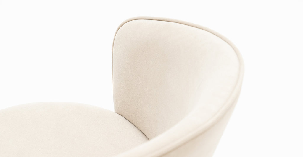 Glide Chair - Light Oak & Ecru - THE LOOM COLLECTION