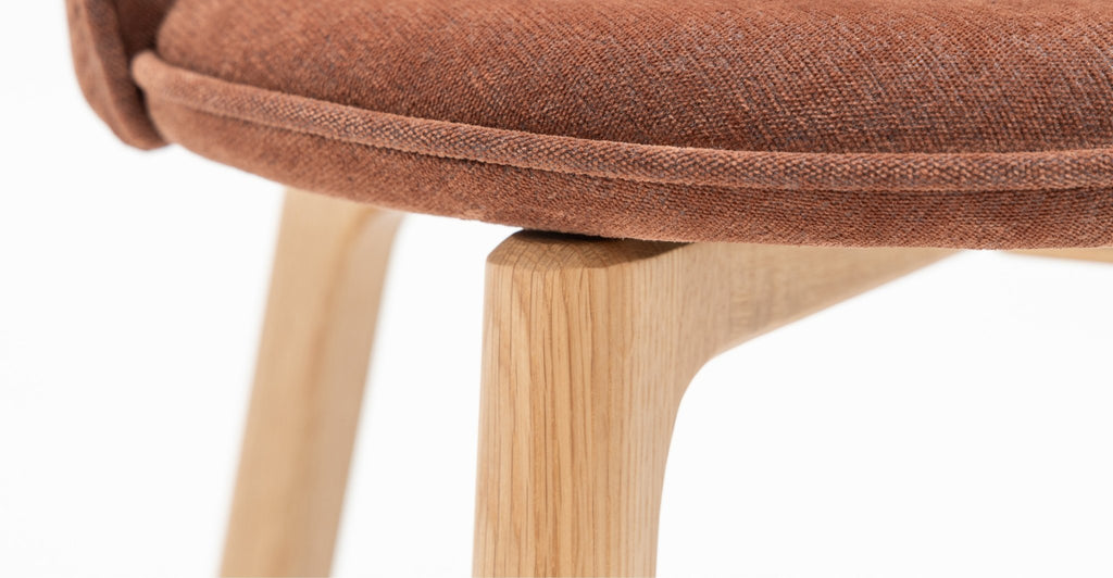 Glide Chair - Light Oak & Russet - THE LOOM COLLECTION