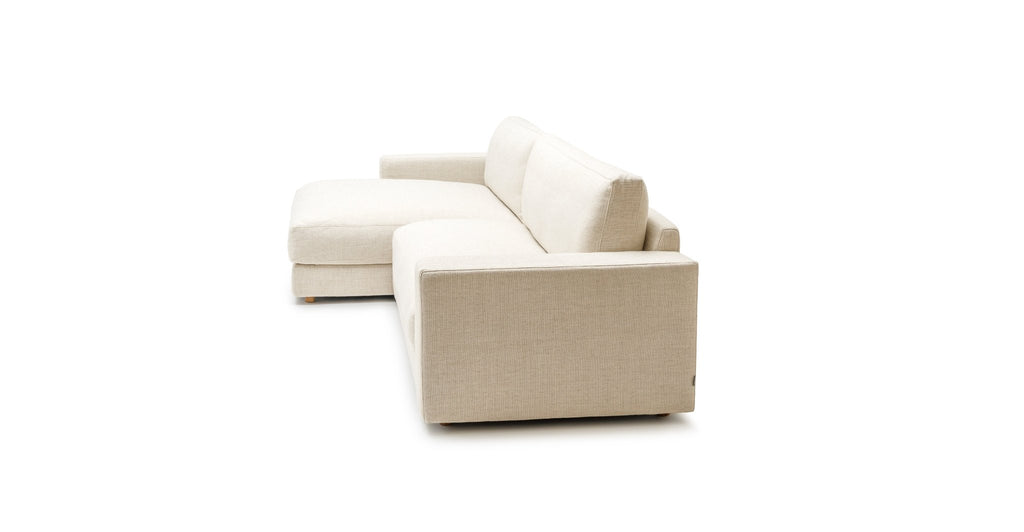 Hansen L Shaped Sofa - Oatmeal - THE LOOM COLLECTION