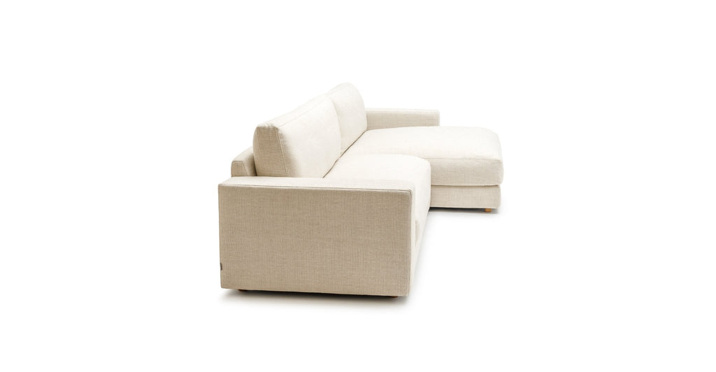 Hansen L Shaped Sofa - Oatmeal - THE LOOM COLLECTION