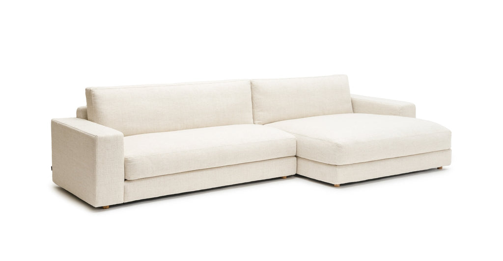 Hansen L Shaped Sofa - Oatmeal - THE LOOM COLLECTION