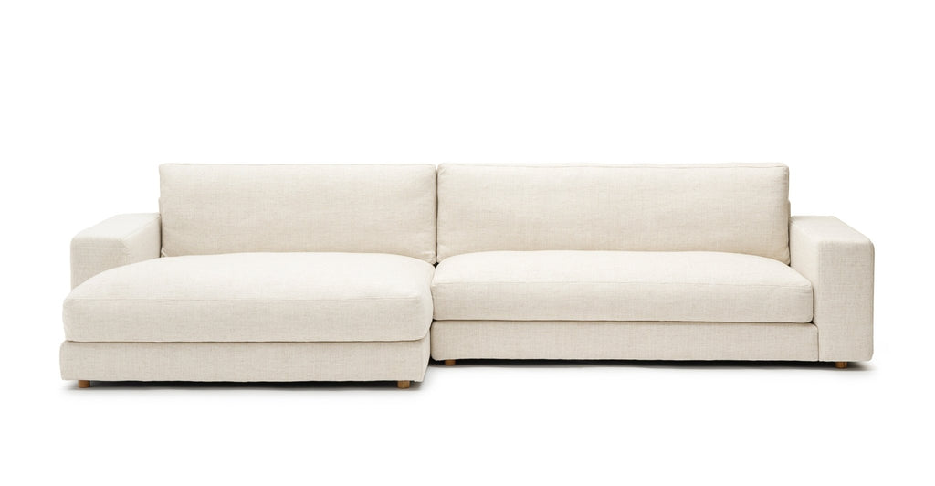 Hansen L Shaped Sofa - Oatmeal - THE LOOM COLLECTION