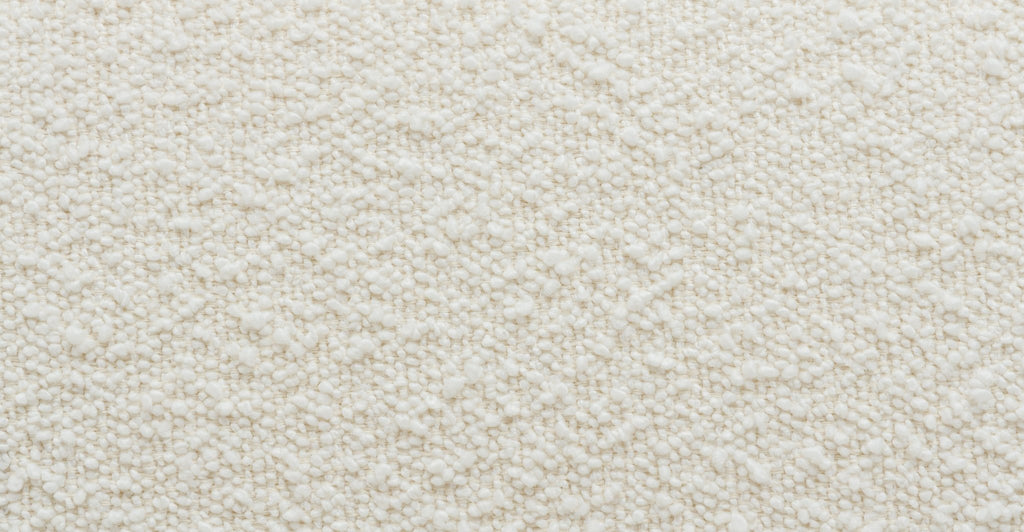 Karine 2 Seater Armless Module - Ivory Boucle - THE LOOM COLLECTION