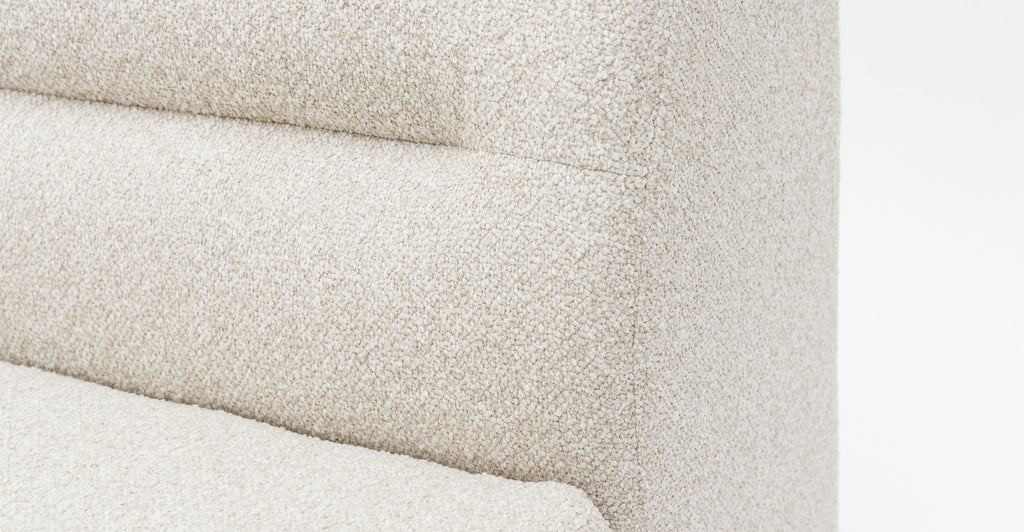 Karine 2 Seater Armless Module - Sandstone - THE LOOM COLLECTION