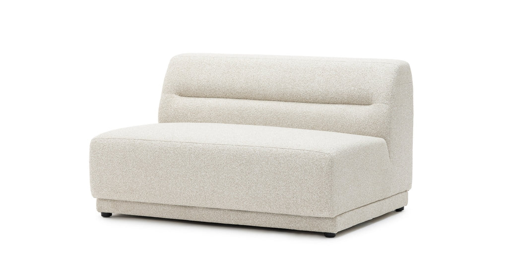 Karine 2 Seater Armless Module - Sandstone - THE LOOM COLLECTION