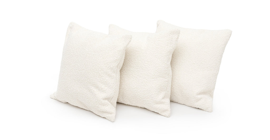 KARINE 50CM CUSHION - IVORY BOUCLE - THE LOOM COLLECTION