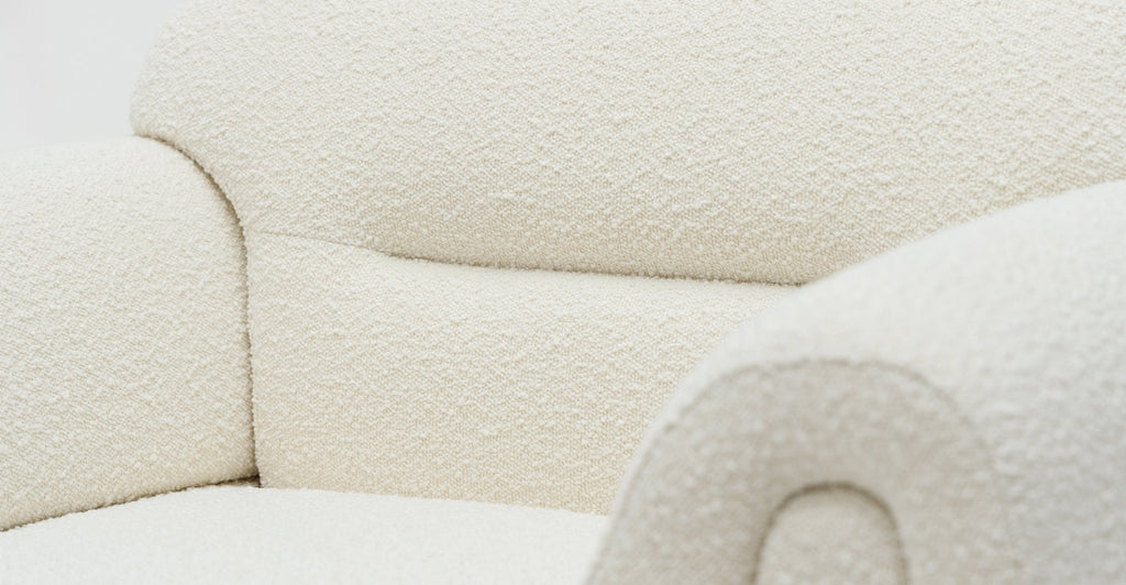 Karine Armchair - Ivory Boucle - THE LOOM COLLECTION