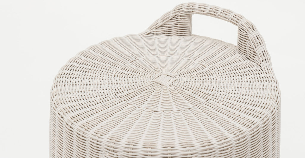 KOS STOOL - CHALK - THE LOOM COLLECTION