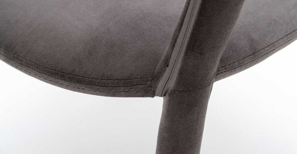 MONACO DINING CHAIR - CHARCOAL - THE LOOM COLLECTION