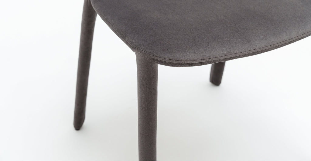 MONACO DINING CHAIR - CHARCOAL - THE LOOM COLLECTION