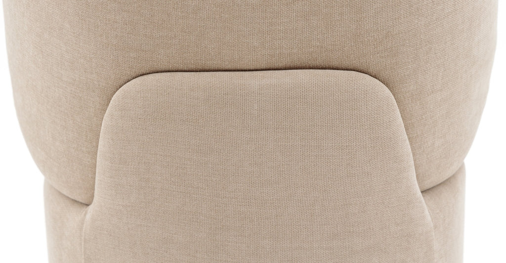 ODETTE SWIVEL CHAIR - LATTE - THE LOOM COLLECTION