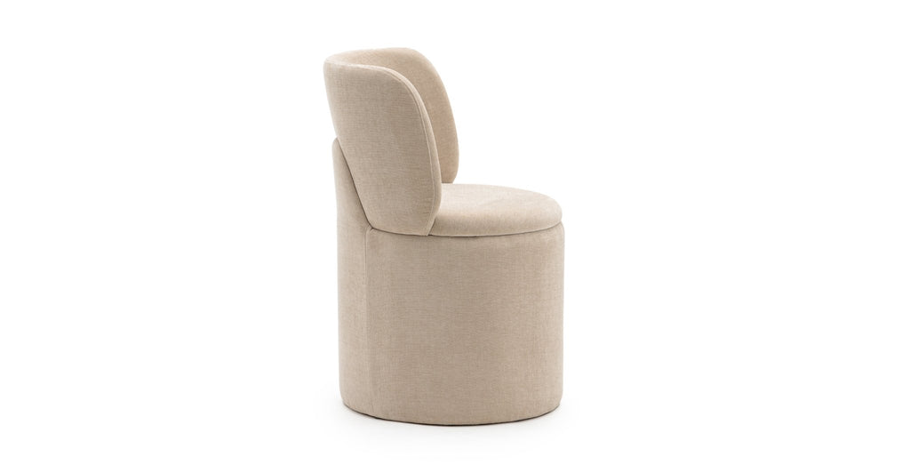 ODETTE SWIVEL CHAIR - LATTE - THE LOOM COLLECTION