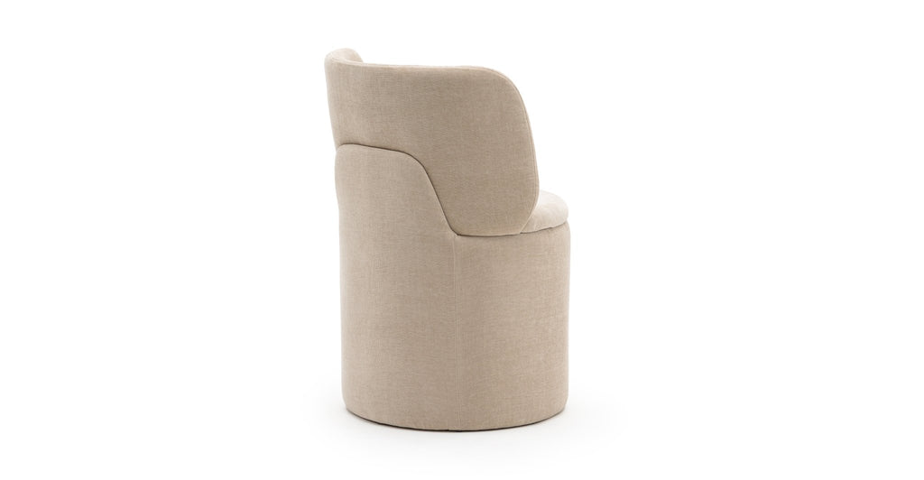 ODETTE SWIVEL CHAIR - LATTE - THE LOOM COLLECTION