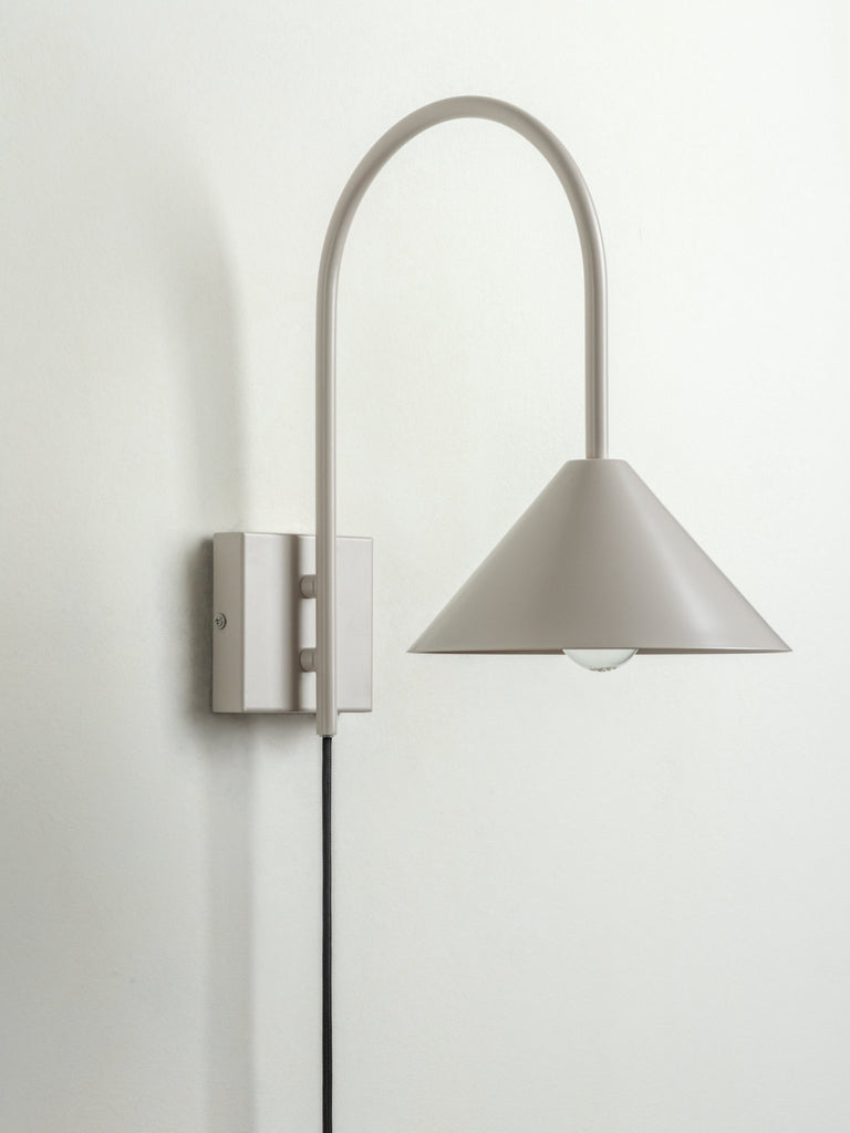 ORTA - 1 LIGHT WARM WHITE CONE WALL LIGHT - THE LOOM COLLECTION