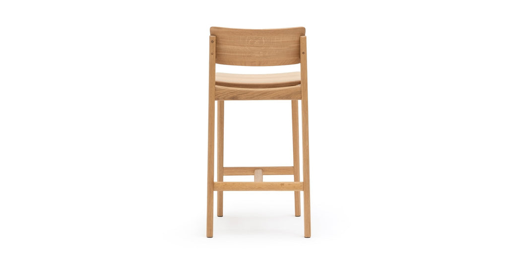 Poise Counter Chair - Light Oak - THE LOOM COLLECTION