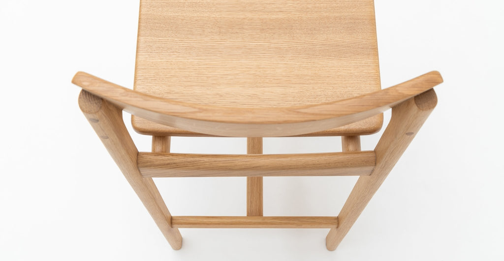 Poise Counter Chair - Light Oak - THE LOOM COLLECTION