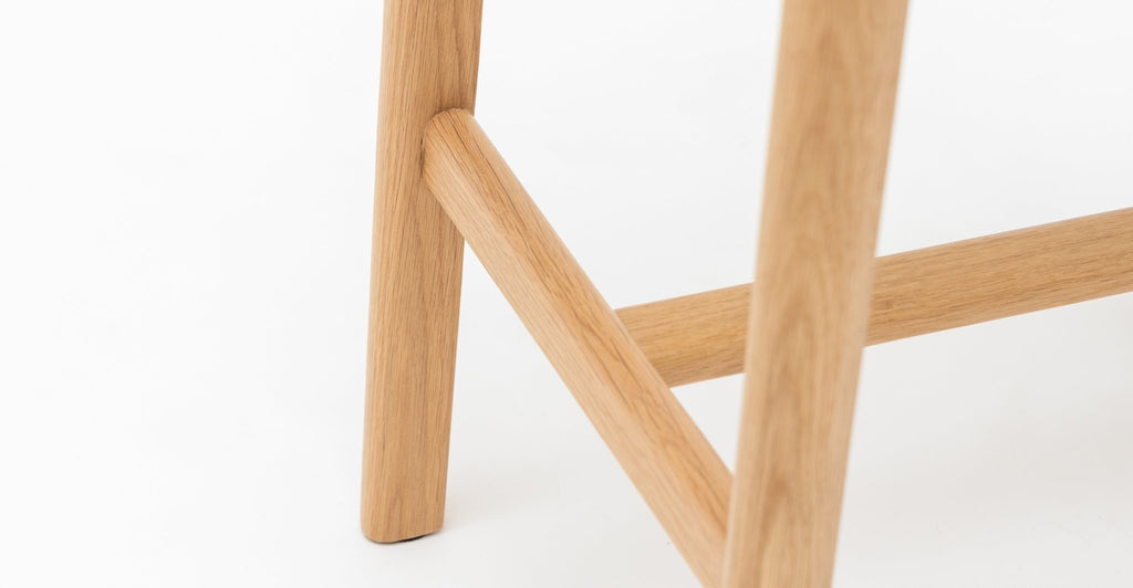 Poise Counter Chair - Light Oak - THE LOOM COLLECTION