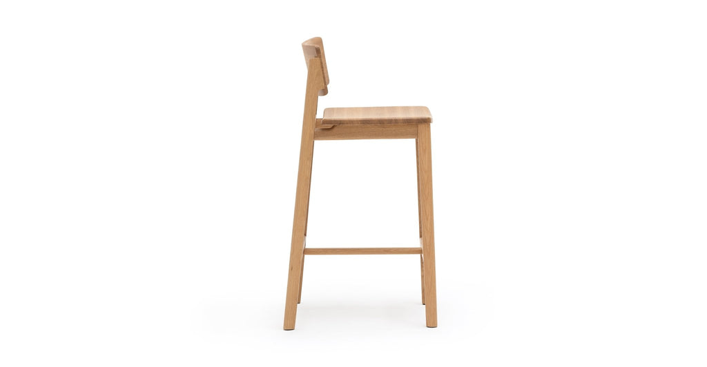 Poise Counter Chair - Light Oak - THE LOOM COLLECTION