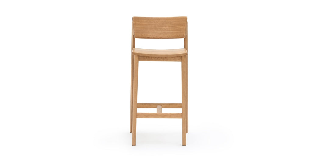 Poise Counter Chair - Light Oak - THE LOOM COLLECTION