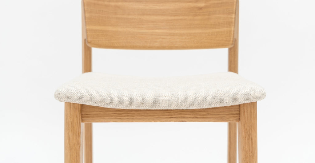 Poise Counter Chair - Light Oak & Oatmeal - THE LOOM COLLECTION