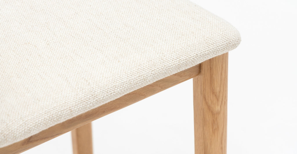 Poise Counter Chair - Light Oak & Oatmeal - THE LOOM COLLECTION