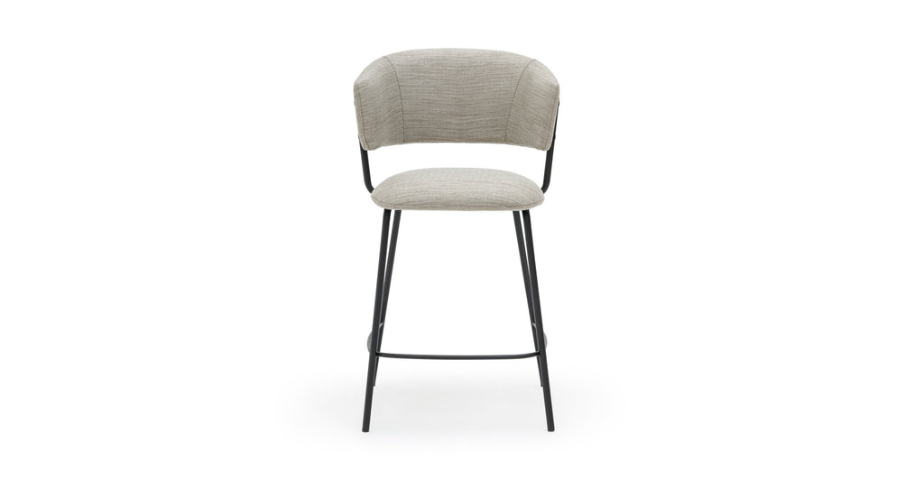 PORTO COUNTER CHAIR - LIGHT GREY - THE LOOM COLLECTION