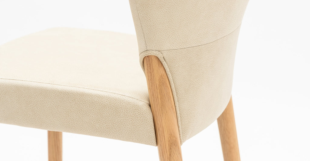 Ronda Counter Chair - Light Oak & Alabama Limestone - THE LOOM COLLECTION