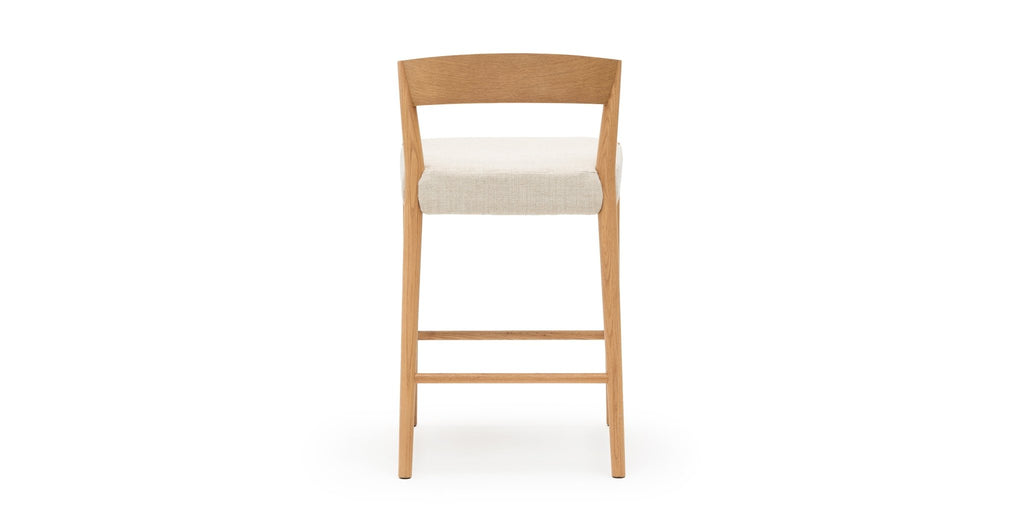 Ronda Counter Chair - Light Oak & Oatmeal - THE LOOM COLLECTION