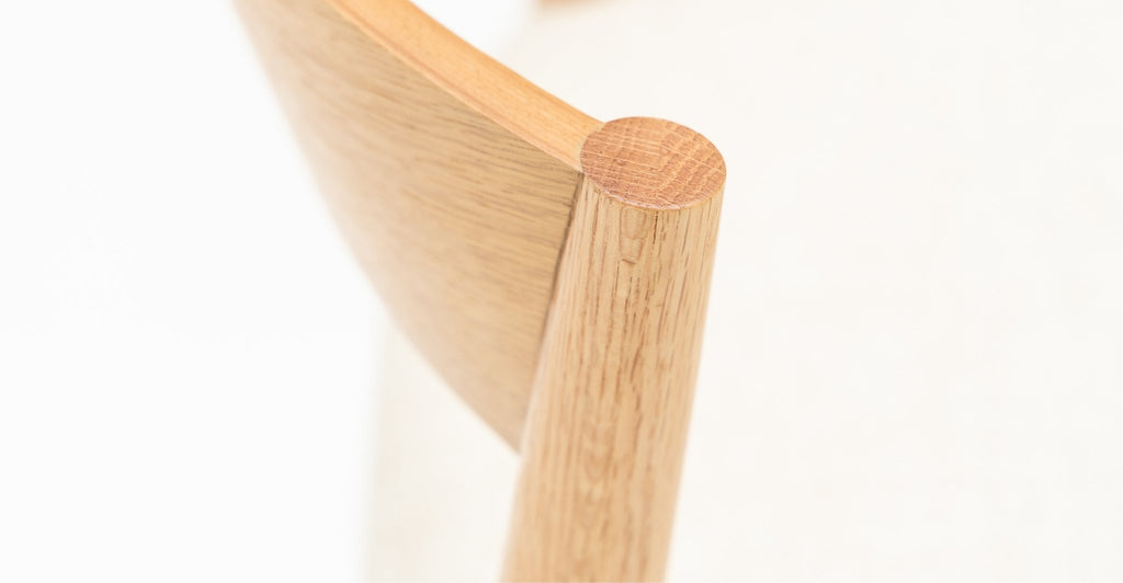 Ronda Counter Chair - Light Oak & Oatmeal - THE LOOM COLLECTION