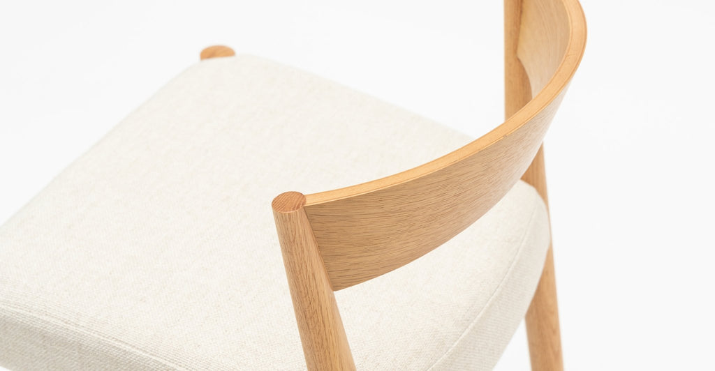 Ronda Counter Chair - Light Oak & Oatmeal - THE LOOM COLLECTION