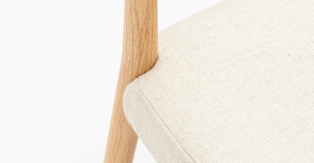 Ronda Counter Chair - Light Oak & Oatmeal - THE LOOM COLLECTION