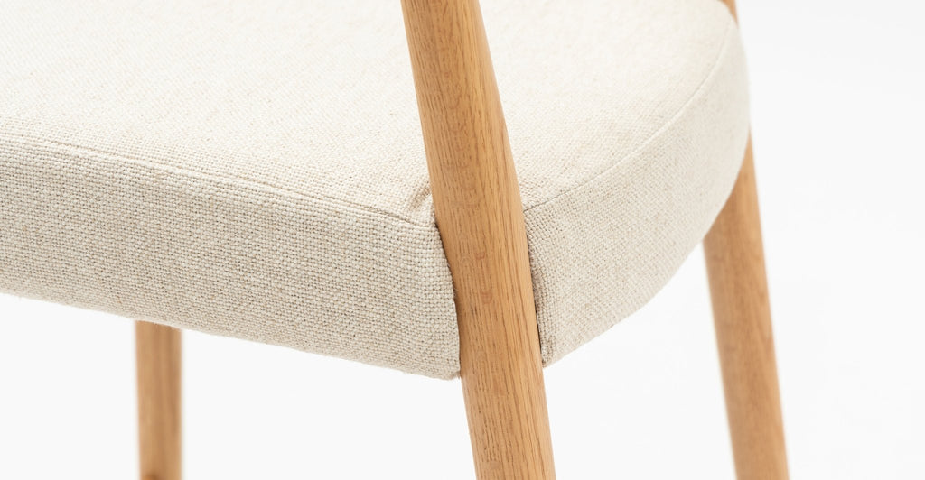 Ronda Counter Chair - Light Oak & Oatmeal - THE LOOM COLLECTION