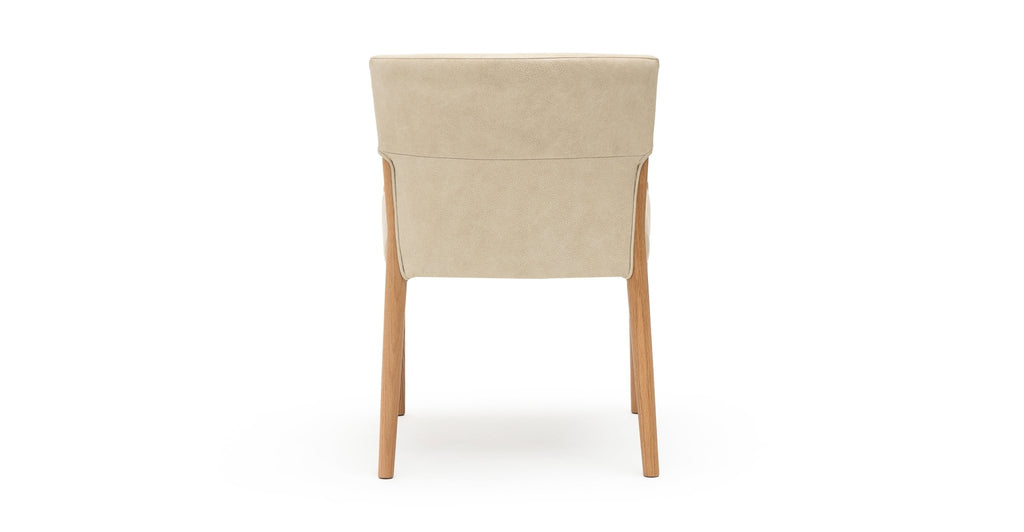 Ronda Dining Chair - Light Oak & Alabama Limestone - THE LOOM COLLECTION