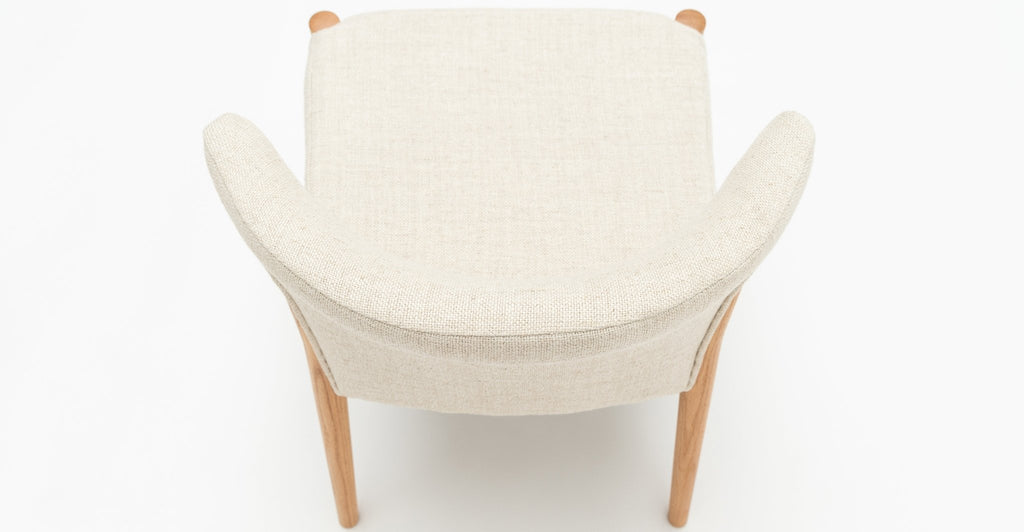 Ronda Dining Chair - Light Oak & Oatmeal - THE LOOM COLLECTION