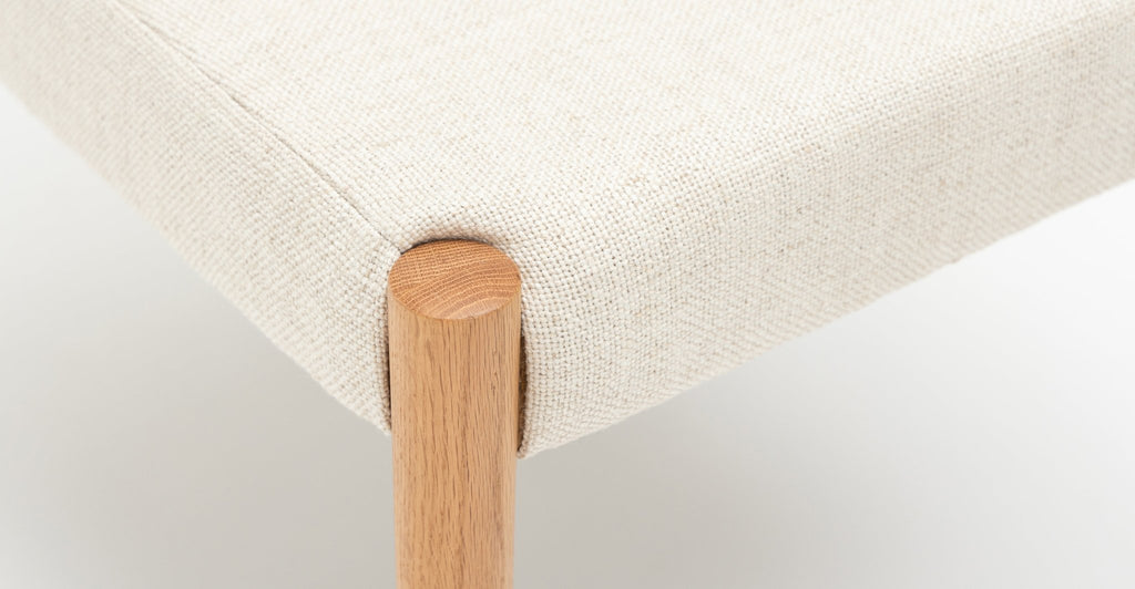 Ronda Dining Chair - Light Oak & Oatmeal - THE LOOM COLLECTION