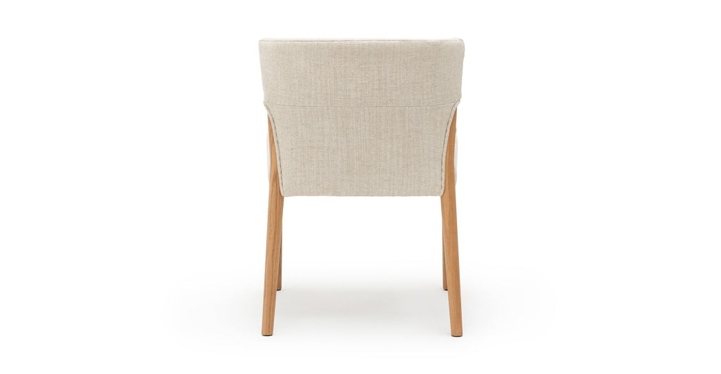 Ronda Dining Chair - Light Oak & Oatmeal - THE LOOM COLLECTION