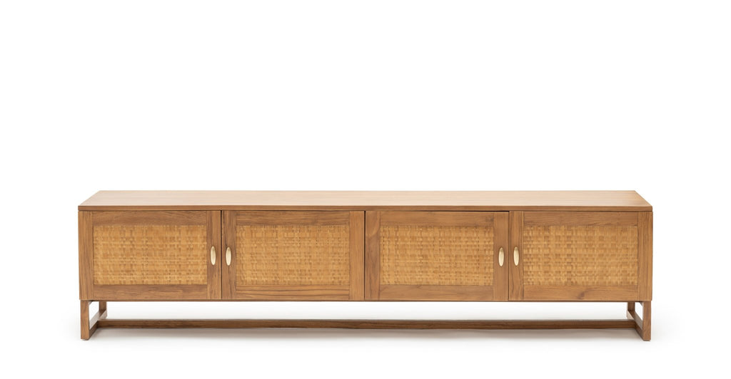 Sato Entertainment Unit - Brown - THE LOOM COLLECTION