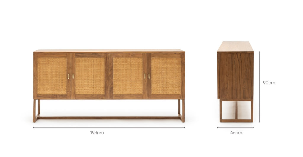 Sato Sideboard - Brown - THE LOOM COLLECTION