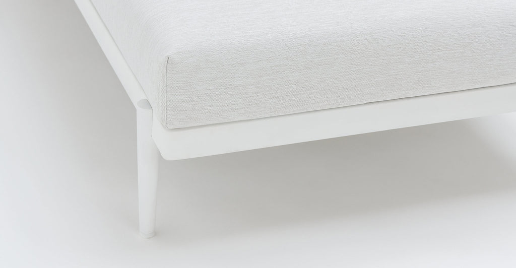 SEVILLE 1 ARM RHF - STONEWHITE & CHALK - THE LOOM COLLECTION