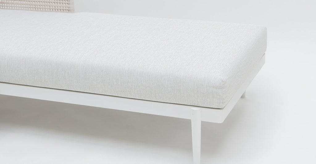 SEVILLE CHAISE LHF - STONEWHITE & CHALK - THE LOOM COLLECTION